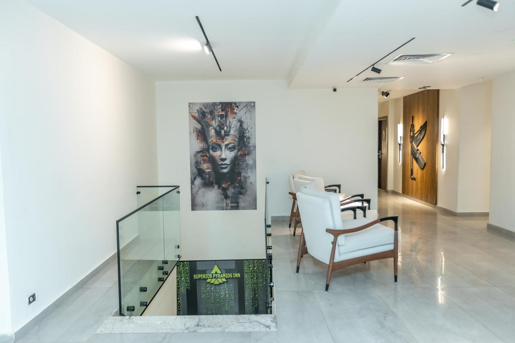 Superior Pyramids Inn Al Kawm al Akhdar Екстериор снимка